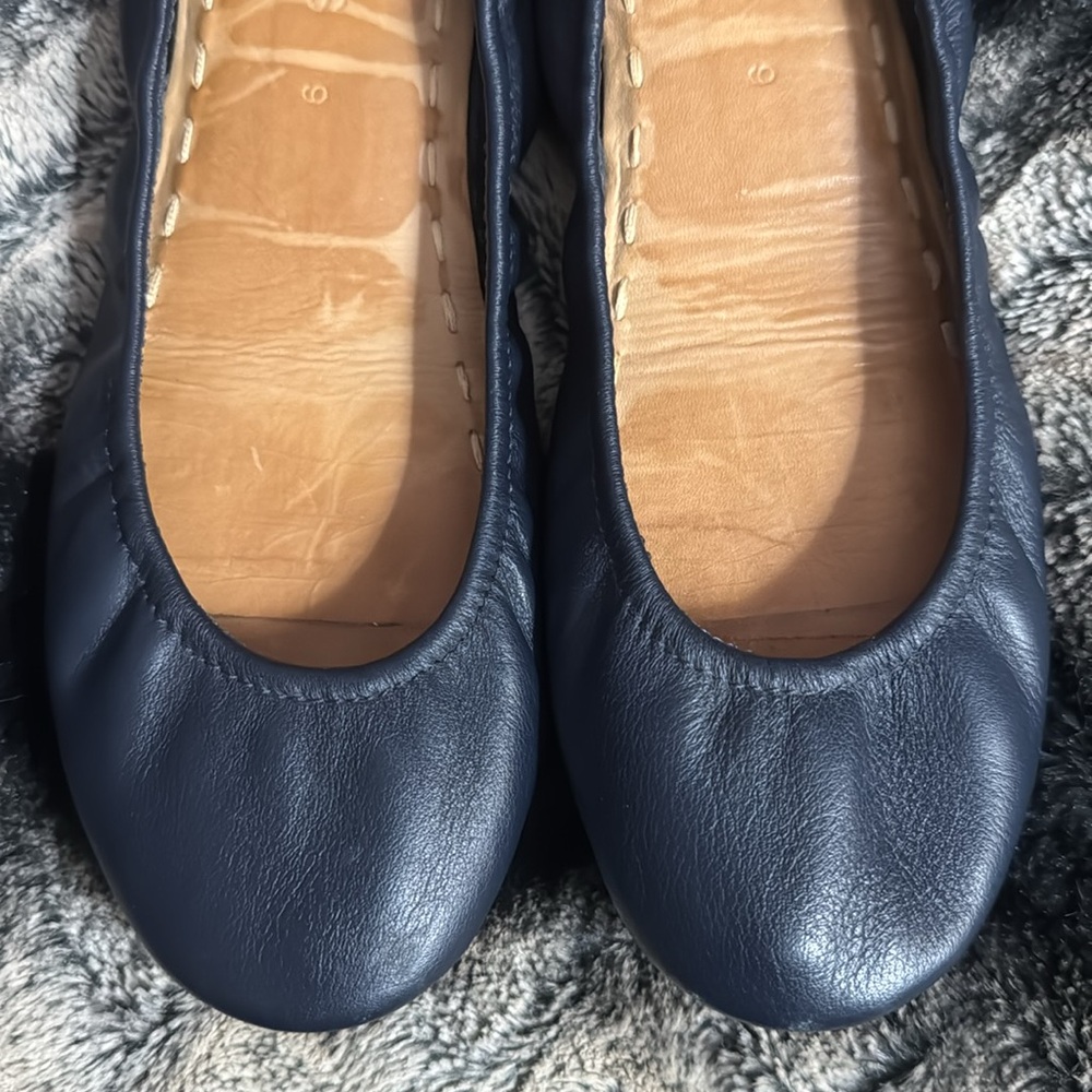 TIEKS Ballet Flats — 9 — California Navy - Picture 2 of 12